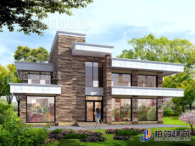 建筑效果图-新中式风格