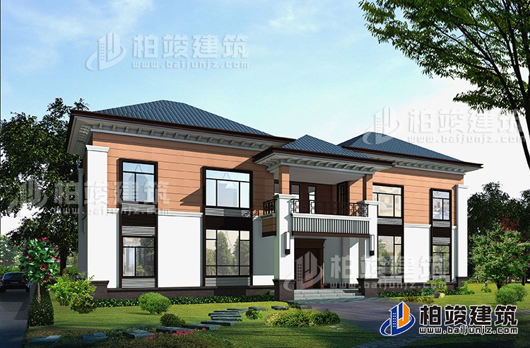 建筑效果图-新中式风格