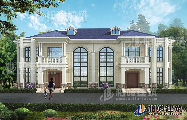 建筑效果图-简欧风格