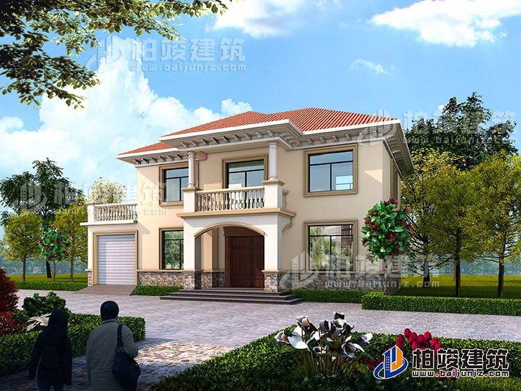 建筑效果图-简欧风格