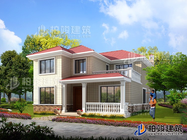 建筑效果图-简欧风格