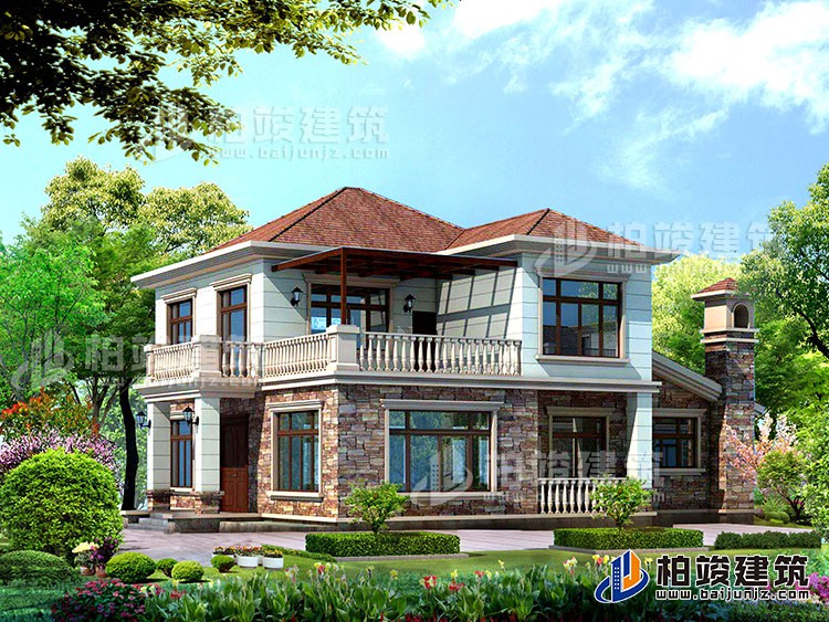 建筑效果图-简欧风格