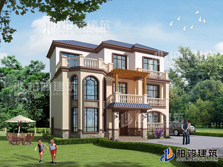 建筑效果图-简欧风格