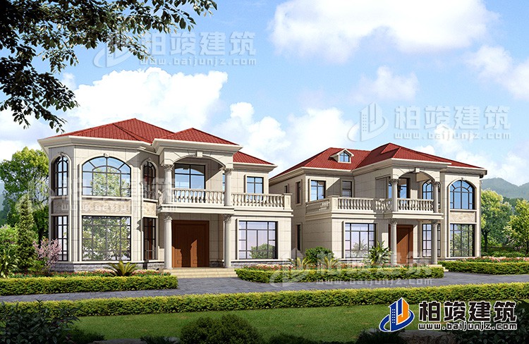 建筑效果图-简欧风格