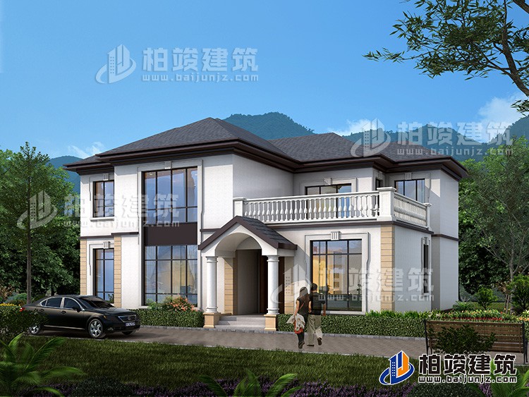 建筑效果图-简欧风格