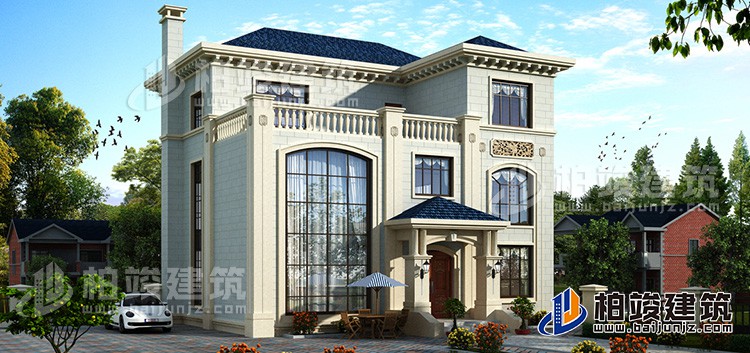 建筑效果图-简欧风格
