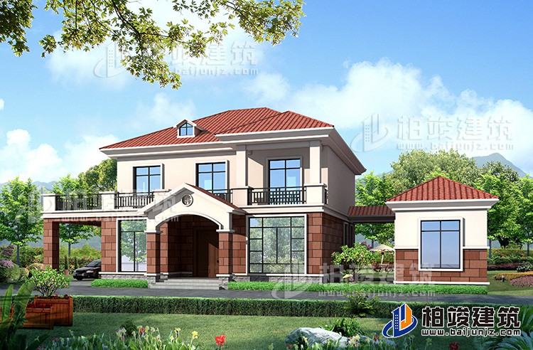 建筑效果图-简欧风格