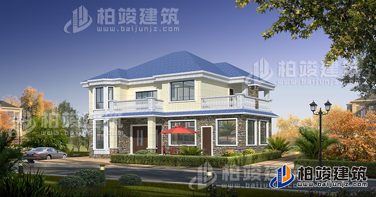 建筑效果图-简欧风格