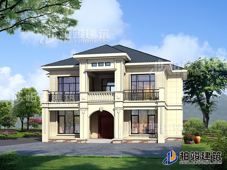 建筑效果图-简欧风格