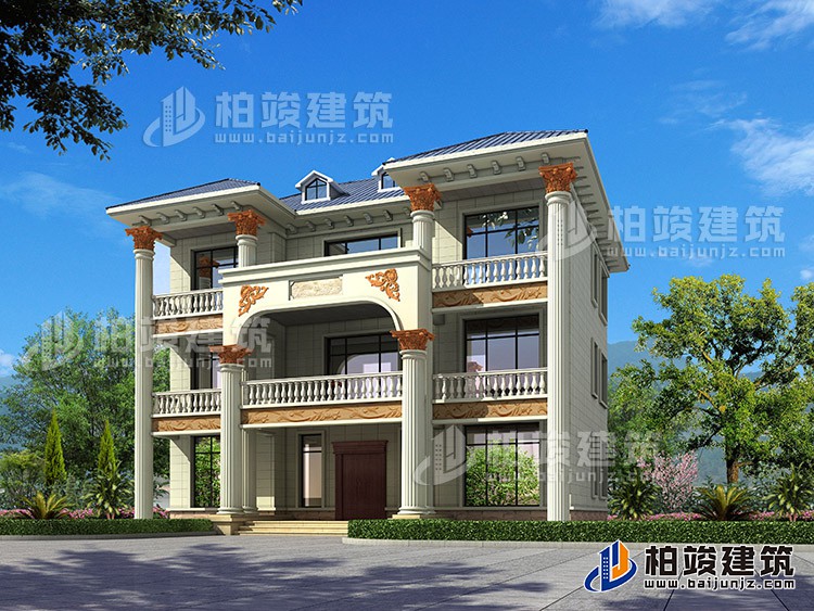 建筑效果图-简欧风格