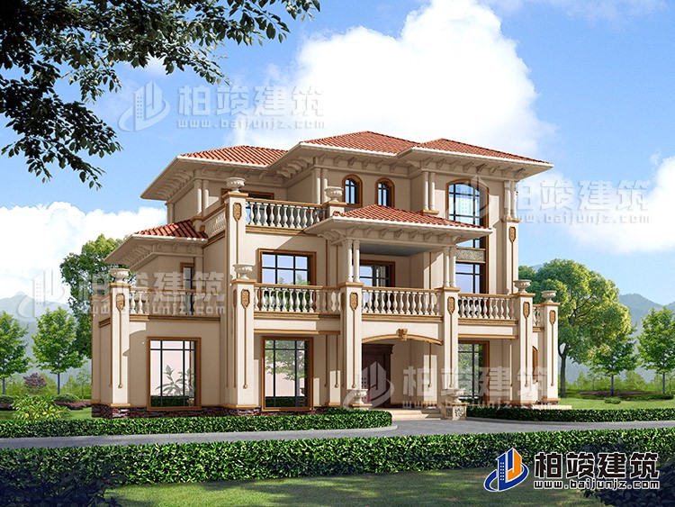 建筑效果图-简欧风格