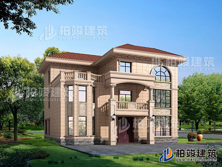 建筑效果图-简欧风格