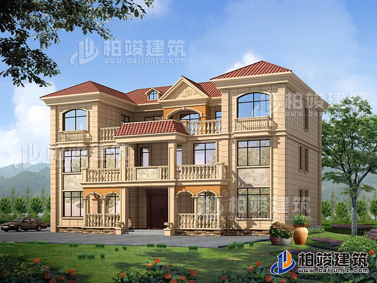 建筑效果图-简欧风格