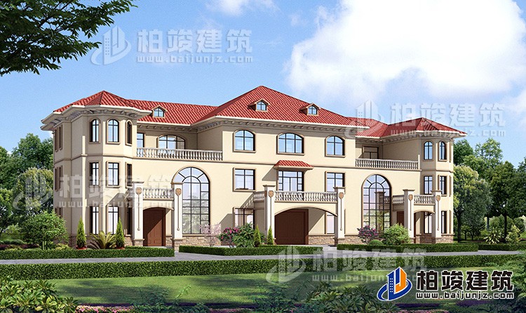 建筑效果图-简欧风格