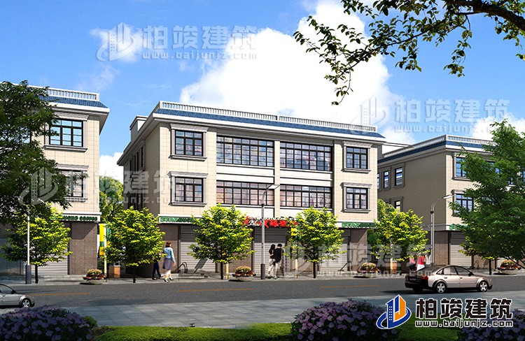 建筑效果图-简欧风格