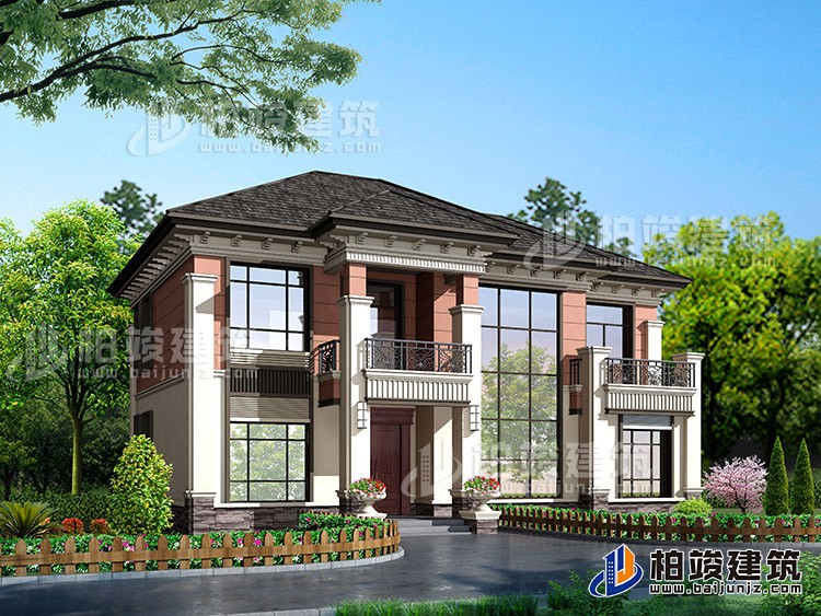 建筑效果图-新中式风格