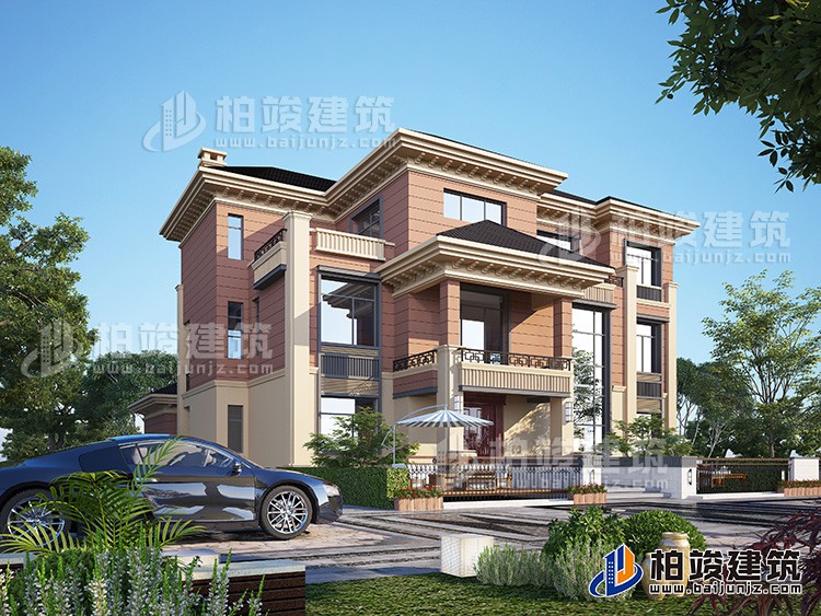 建筑效果图-新中式风格