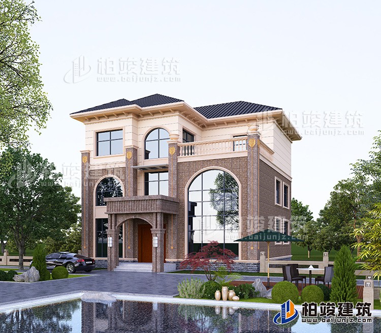 建筑效果图-简欧风格