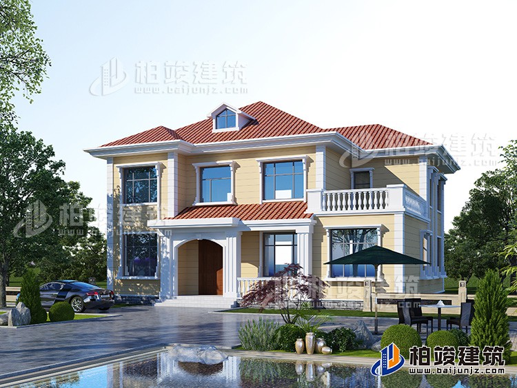 建筑效果图-简欧风格