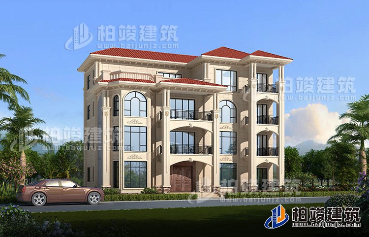 建筑效果图-简欧风格