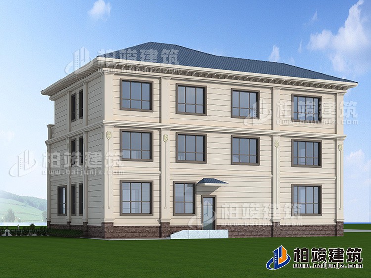 建筑效果图-简欧风格