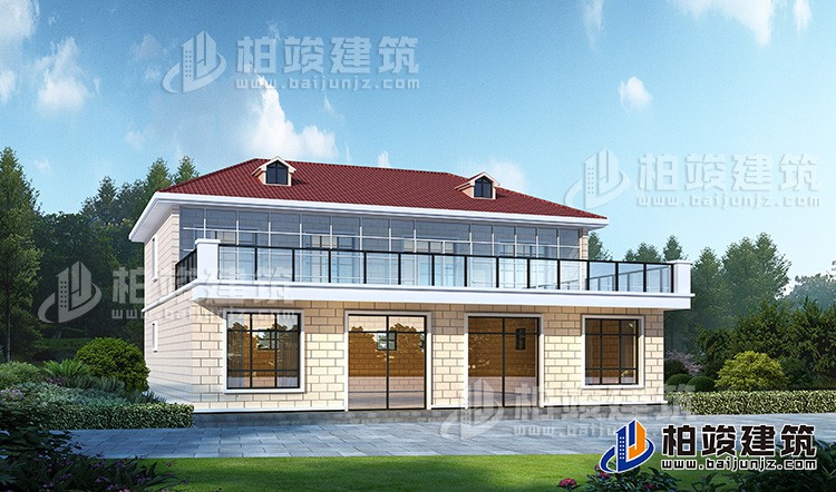 建筑效果图-简欧风格