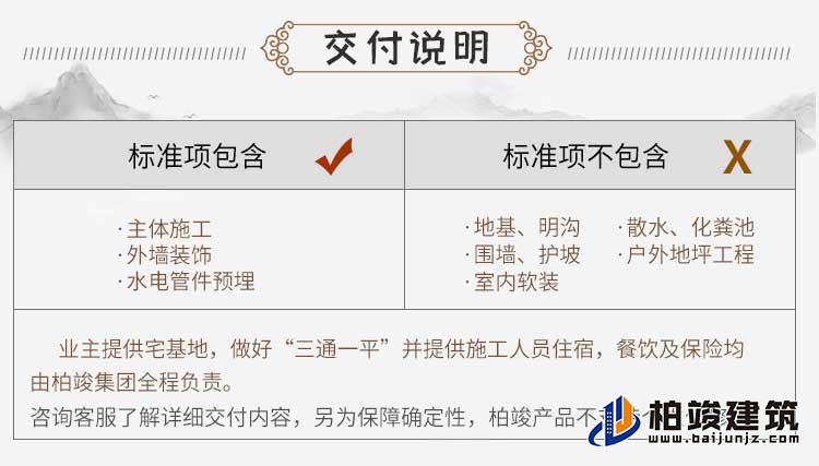 建筑立面图-新中式风格
