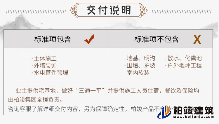 建筑立面图-新中式风格