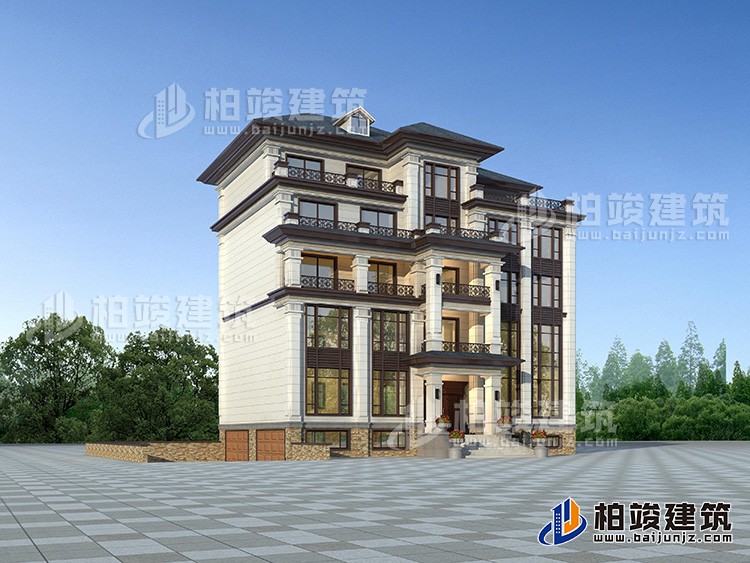 建筑效果图-新中式风格